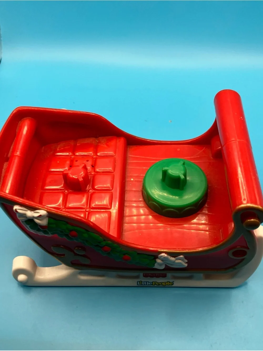 Fisher-Price Red and White Santa Sleigh Playset